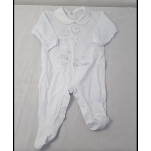 Tutina neonata in cotone/jersey